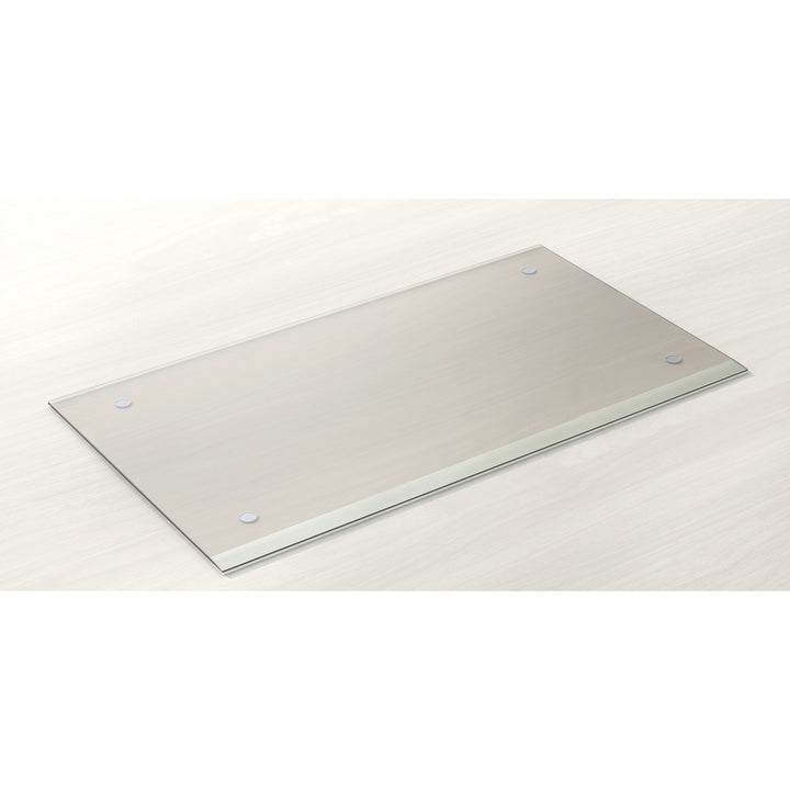 Image of Lorell Desk Pad, 1-1/4" Bevel Edge, 36"Wx20"H, Clear