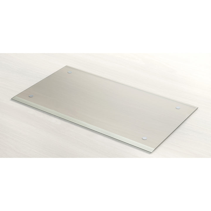 Image of Lorell Desk Pad, 1-1/4" Bevel Edge, 36"Wx20"H, Clear