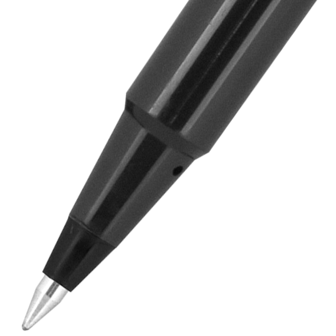 Image of uniball® Rollerball Pen, Stick, Extra-Fine 0.5 mm, Black Ink, Black Barrel, 72/Pack