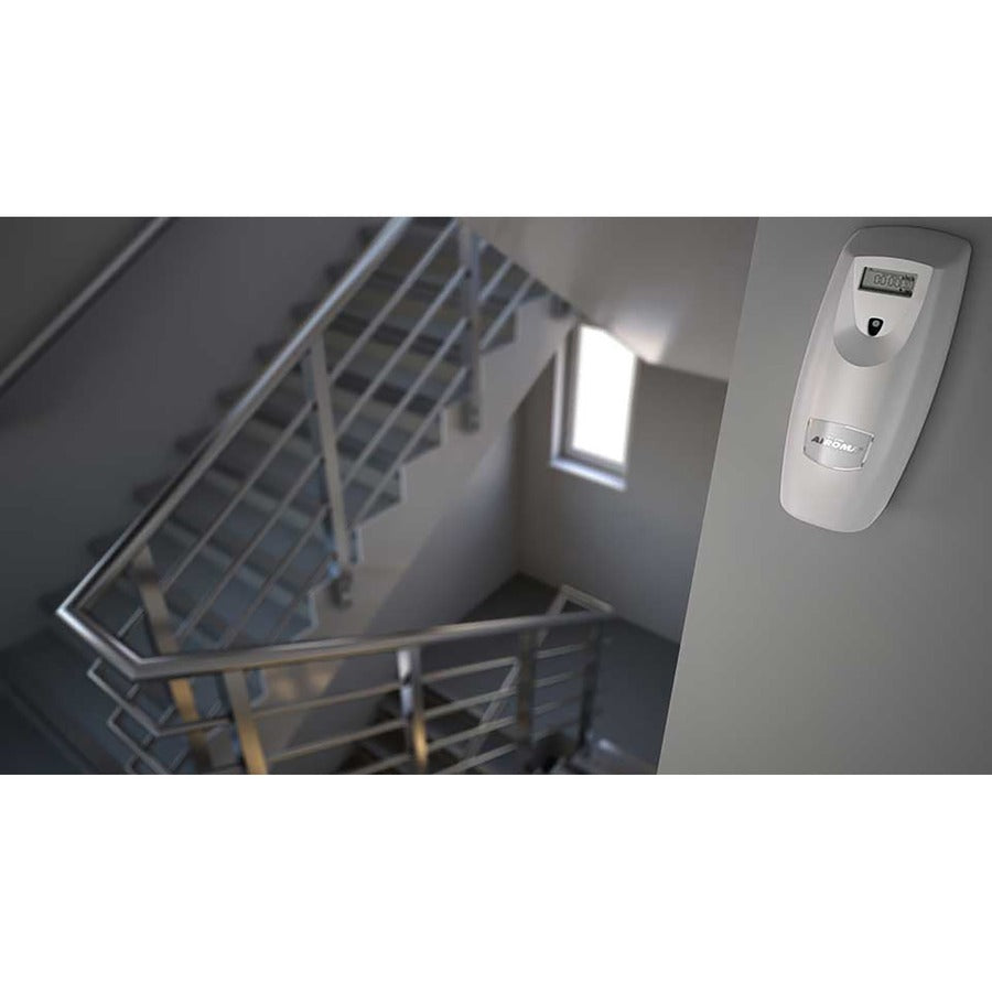 Image of Vectair Systems, Inc. Air Freshener Dispenser, Airoma, 3-1/2"x4"x9-4/5", White