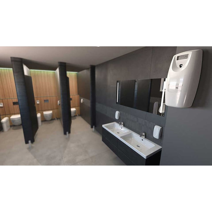 Image of Vectair Systems, Inc. Air Freshener Dispenser, Airoma, 3-1/2"x4"x9-4/5", White