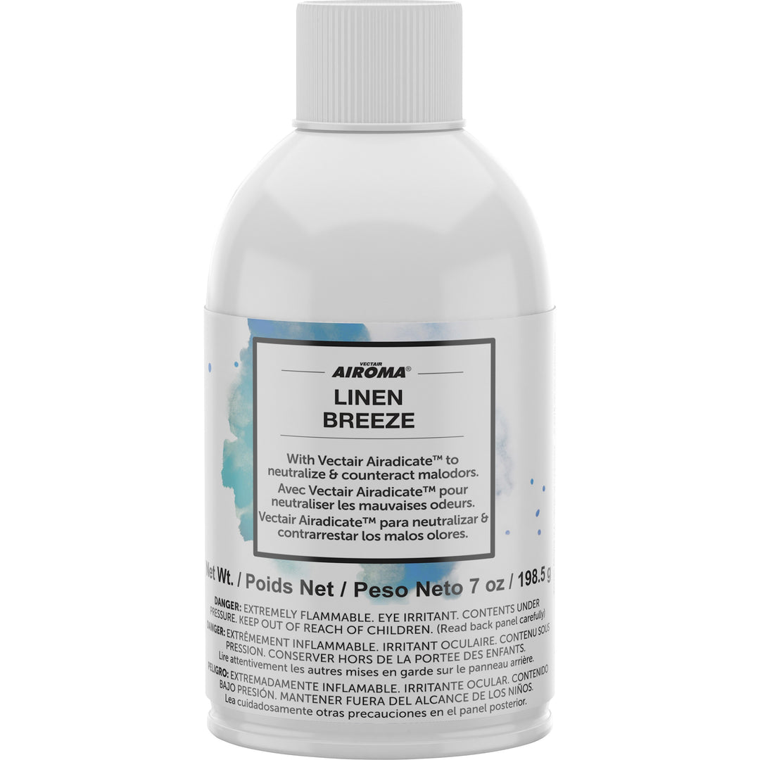 Image of Vectair Systems, Inc. Refill, Airoma, Linen Breeze, 2-3/5"x2-3/5"x5-3/5", 12/CT,MI