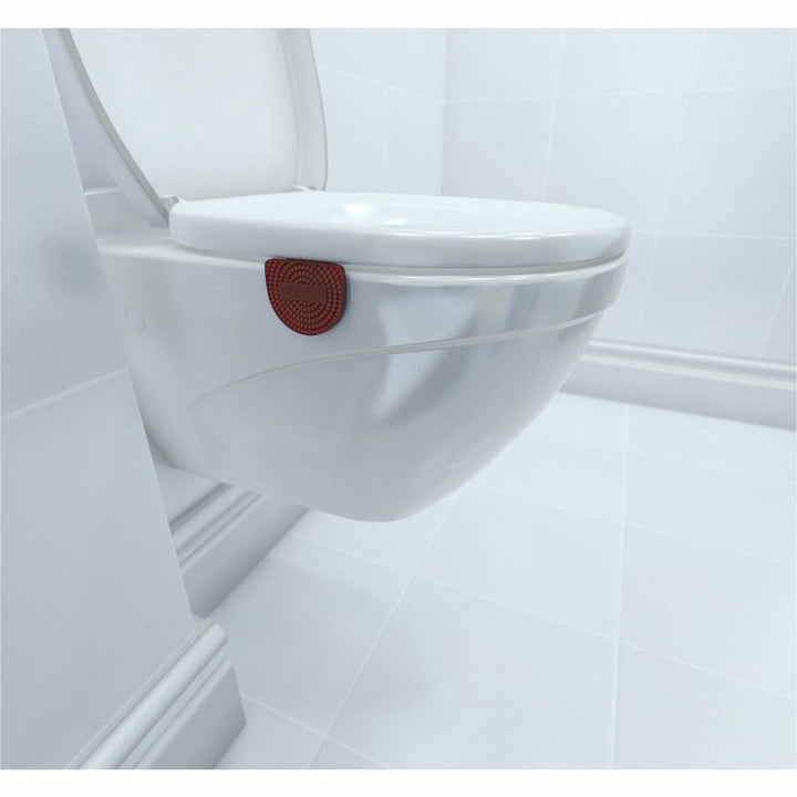 Image of Vectair Systems LOOPLIN Airloop Toilet Bowl Clip Air Freshener, Clip, 3000 ft?, Linen Breeze, 30 Day, 10 / Carton