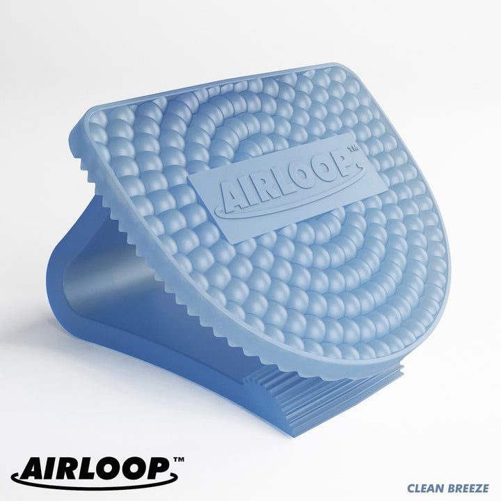 Image of Vectair Systems LOOPLIN Airloop Toilet Bowl Clip Air Freshener, Clip, 3000 ft?, Linen Breeze, 30 Day, 10 / Carton