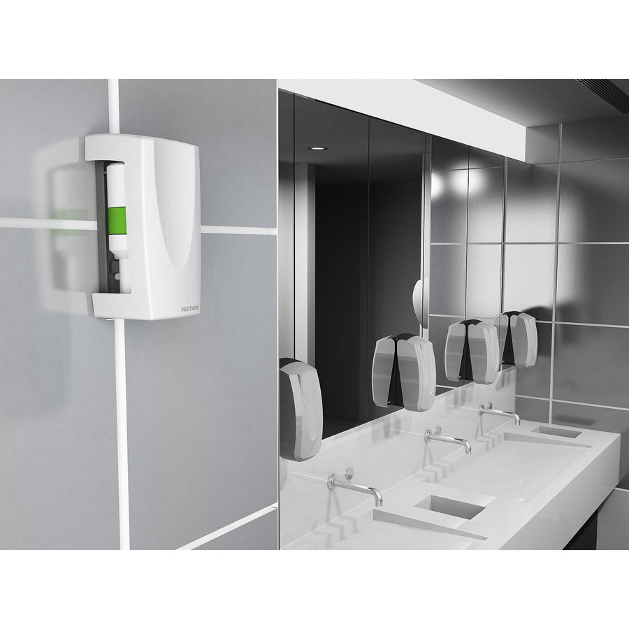Image of Vectair Systems, Inc. Air Freshener Dispenser, V-Air MVP, 2-4/5"x2-1/2"x5-7/10",WE