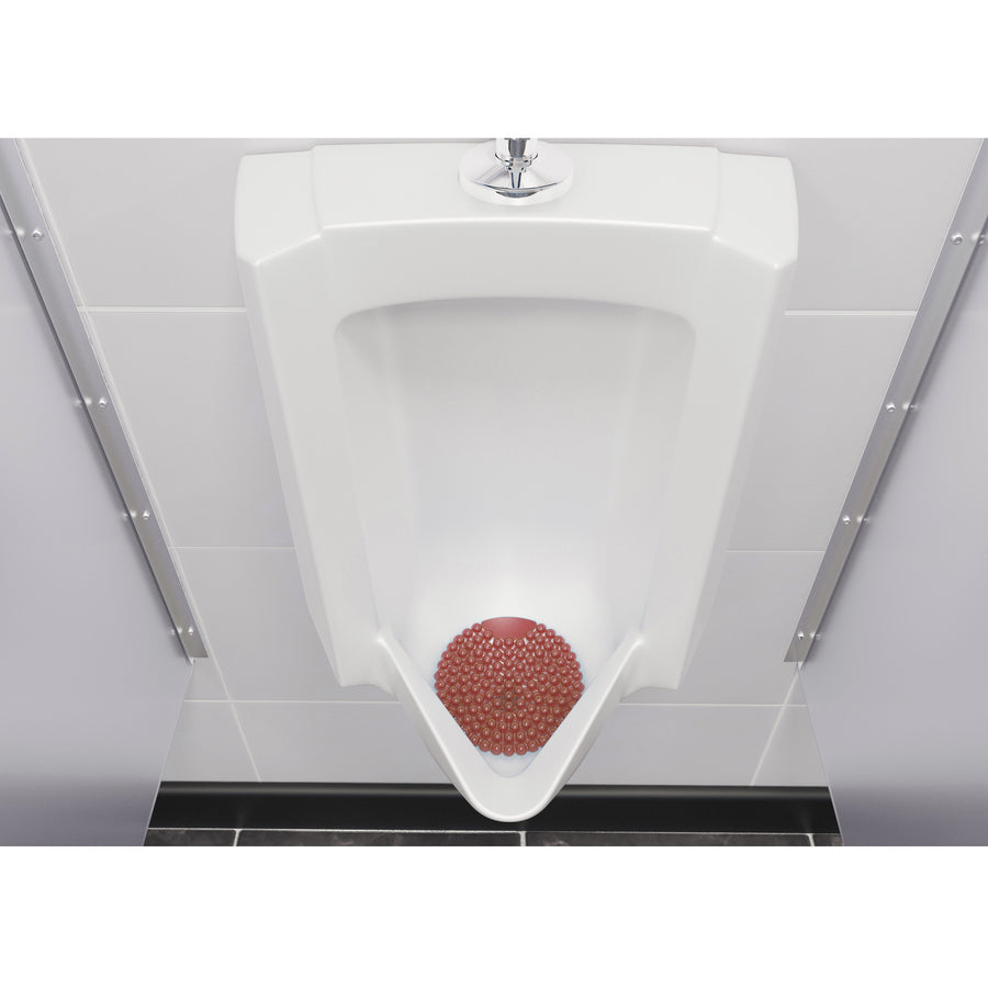 Image of Vectair Systems WSCRNLIN Wee-Screen Urinal Screen, Lasts upto 30 Days, Splash Resistant, Flexible, Recyclable, 10 / Box, Blue