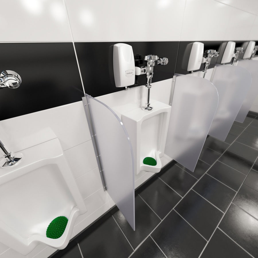 Image of Vectair Systems WSCRNLIN Wee-Screen Urinal Screen, Lasts upto 30 Days, Splash Resistant, Flexible, Recyclable, 10 / Box, Blue