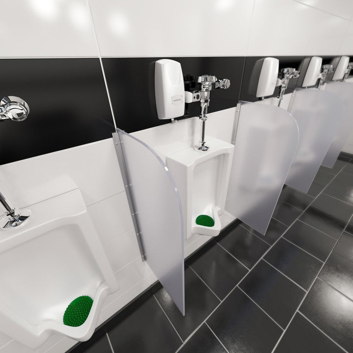Image of Vectair Systems WSCRNLIN Wee-Screen Urinal Screen, Lasts upto 30 Days, Splash Resistant, Flexible, Recyclable, 10 / Box, Blue
