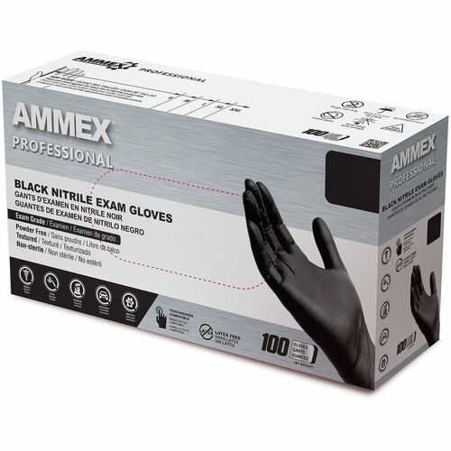 Image of Ammex ABNPF48100 Examination Gloves