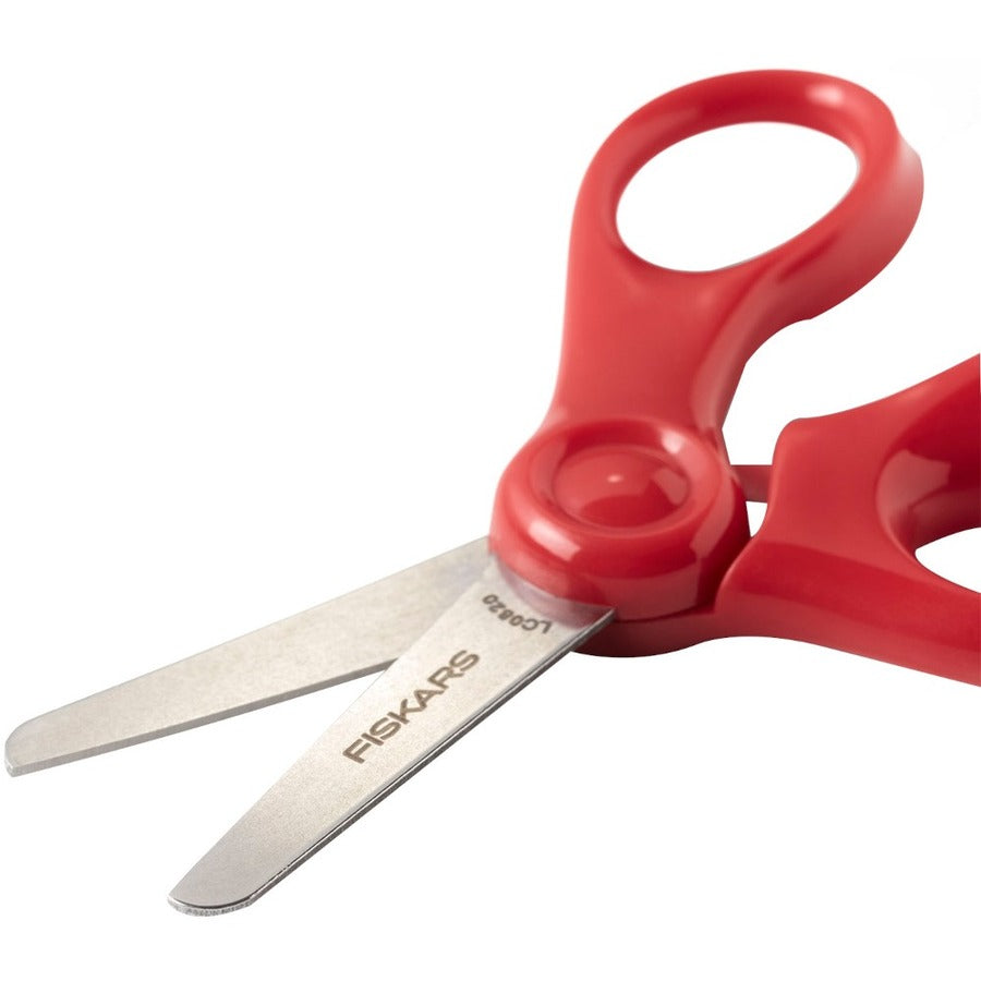 Image of Fiskars® Scissors,f/Children,Safety Edge Blades,Blunt,5",Red
