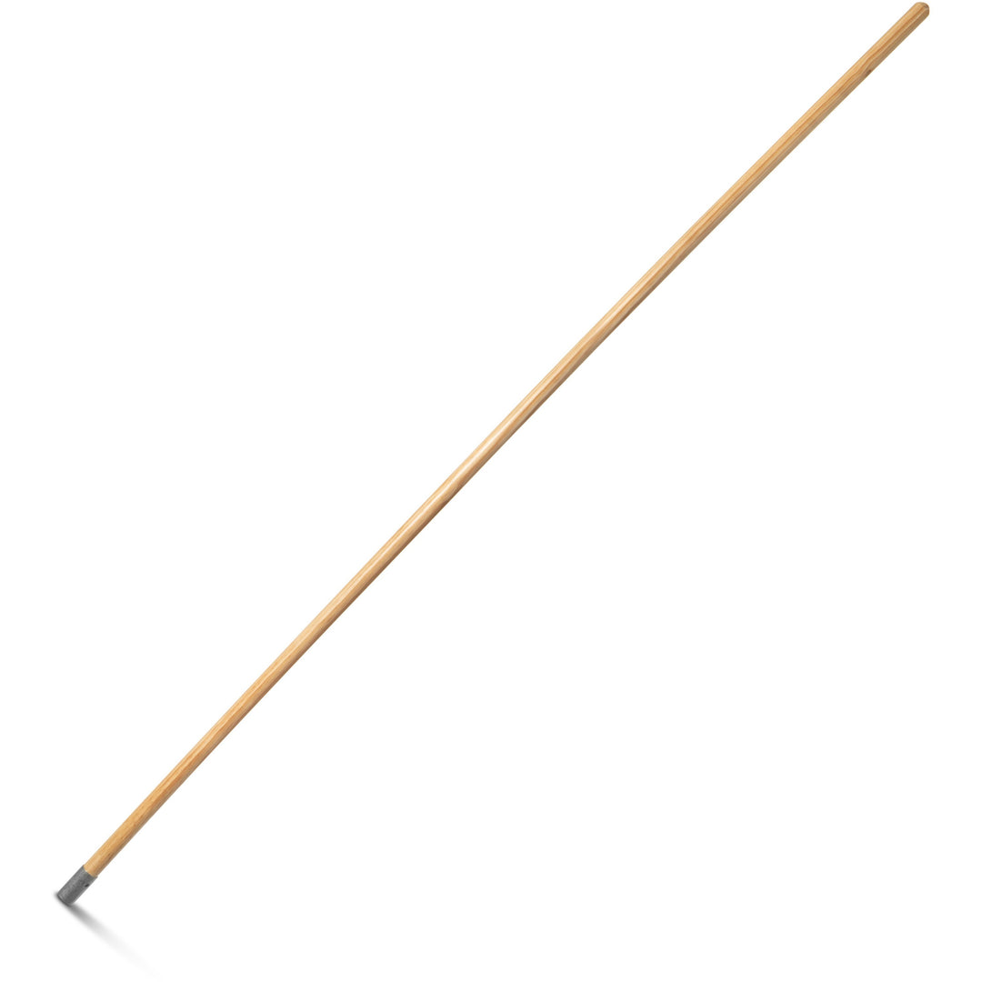 Image of Genuine Joe Handle,Heavy-duty Wood,Screw Tip,15/16"Dia,x60"L,Natural