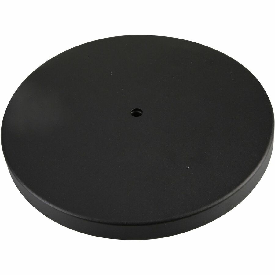 Image of Genuine Joe 00467 Crowd-Control Bases, Rubber Feet, Floor Standing, Black, Steel, Concrete, 2 / Carton