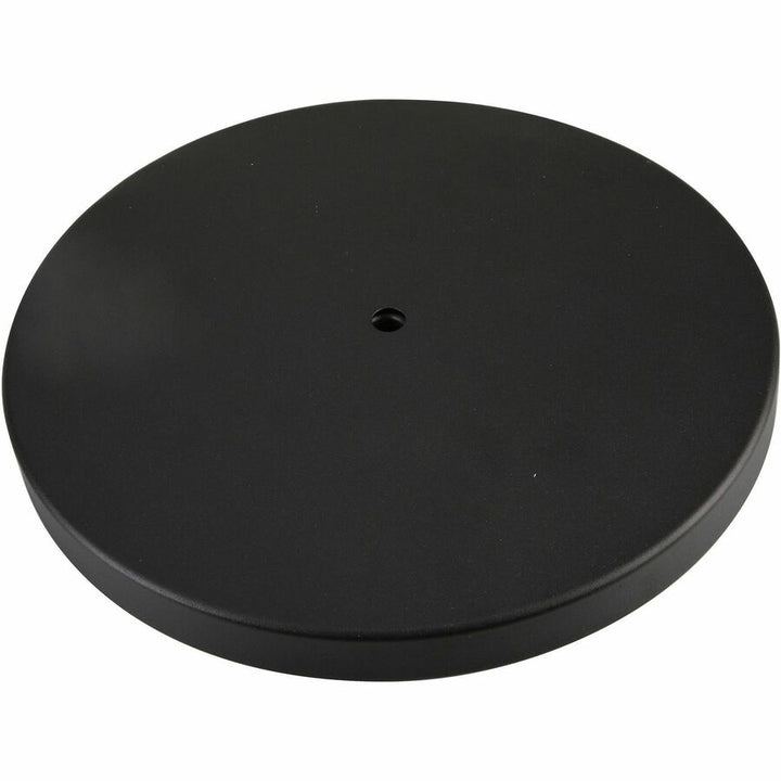 Image of Genuine Joe 00467 Crowd-Control Bases, Rubber Feet, Floor Standing, Black, Steel, Concrete, 2 / Carton