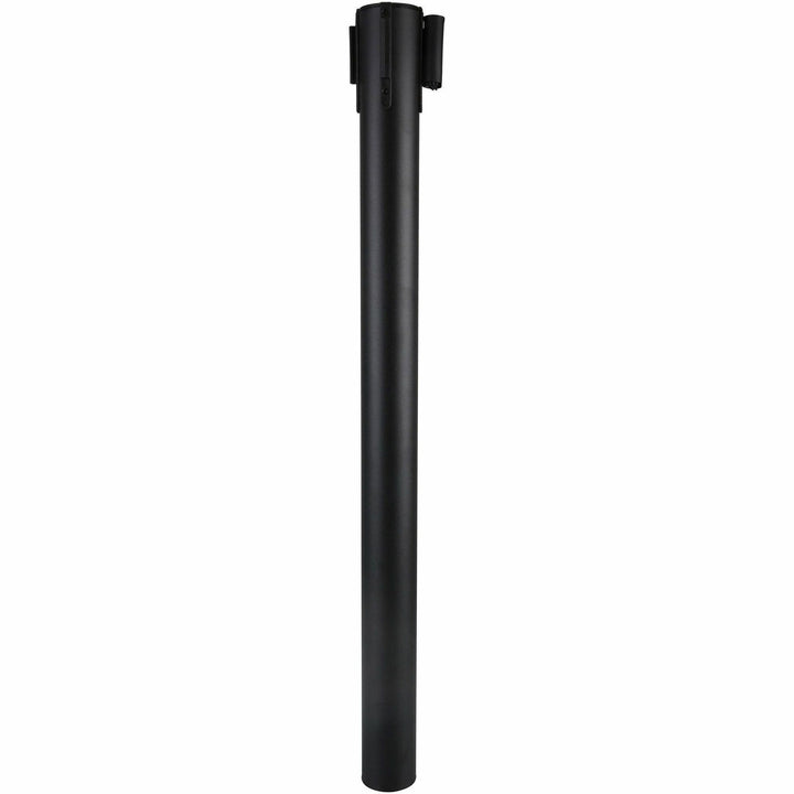 Image of Genuine Joe Posts, w/Adj Nylon Web Tape, 34"H, 2/CT, Black