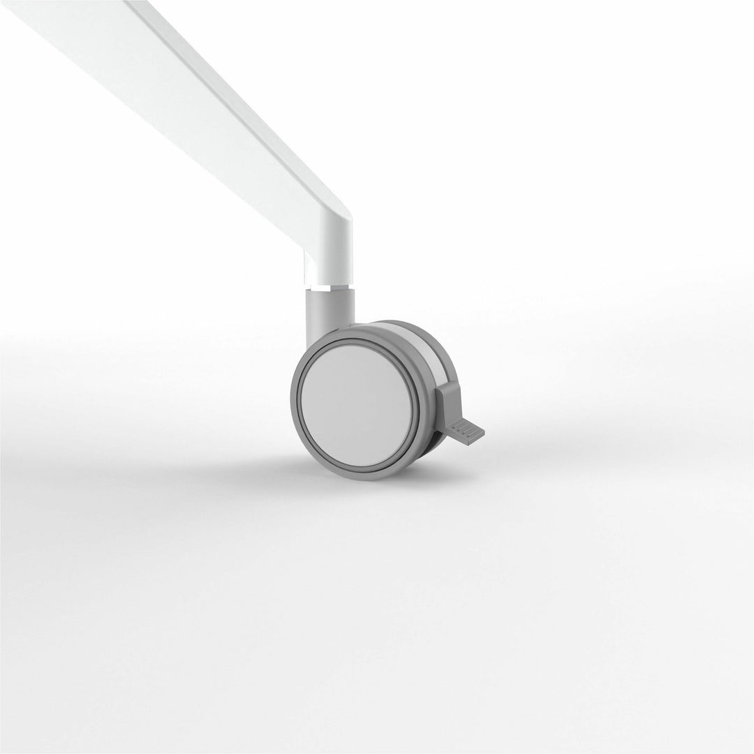 Image of Lorell Base, f/Training Tabletop, Width-Adj, 29-1/2"H, White