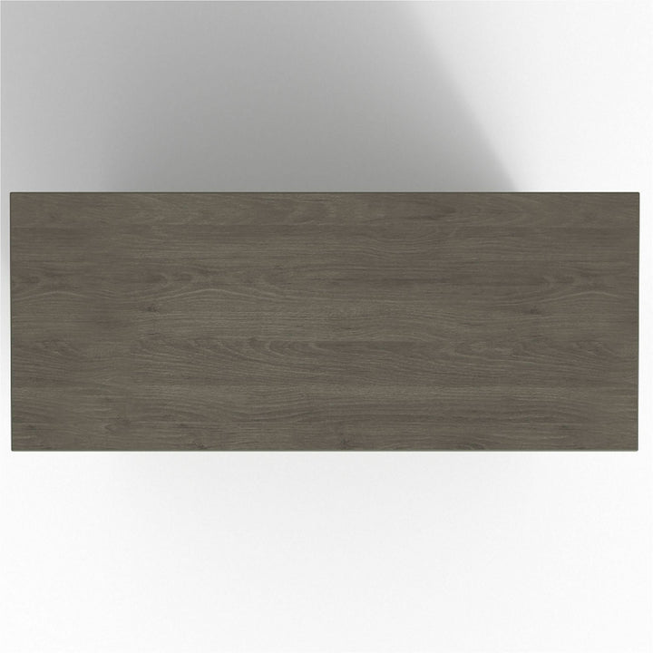 Image of Lorell Bookcase, 5-Shelf, Prominence, 34"Wx12"Dx69"H, Gray Elm