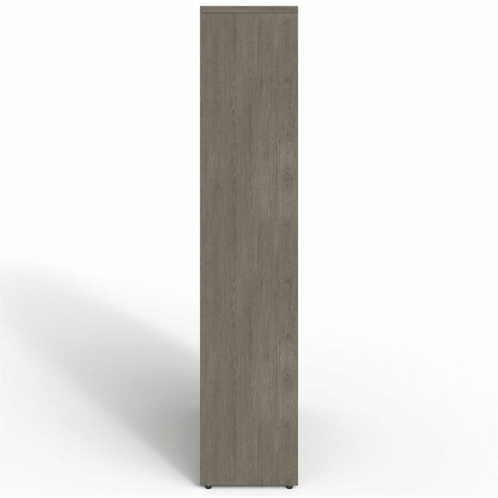 Image of Lorell Bookcase, 5-Shelf, Prominence, 34"Wx12"Dx69"H, Gray Elm