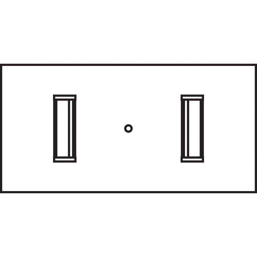 Image of Lorell Base, Slim, w/Door, Laminate, 24"x8"x28", Gray Elm