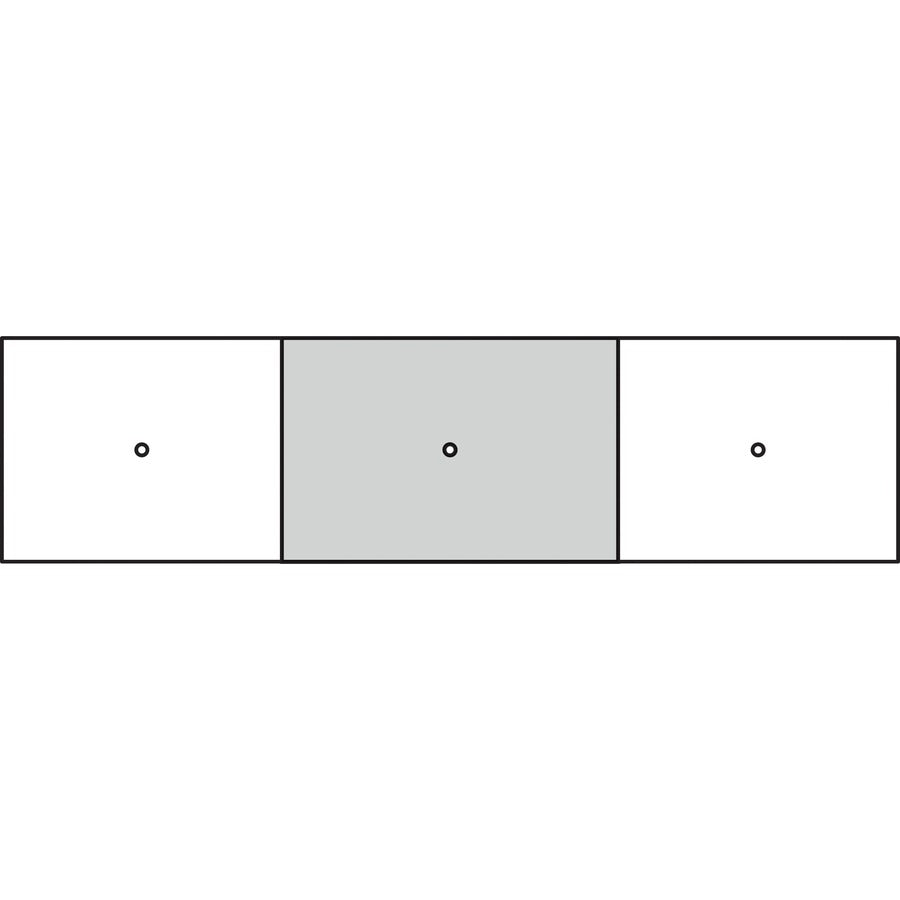 Image of Lorell Tabletop, Rectangular, Modular, 96"x48"x1-1/2", Gray Elm