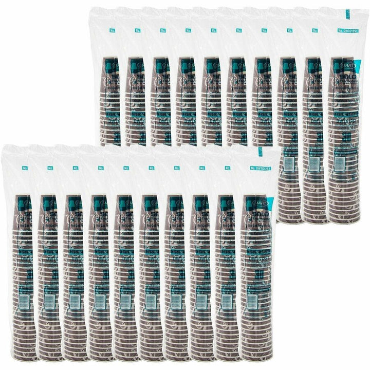 Image of SOLO® Hot Cups,Insulated,Lined,Steam Design,12oz,30/BG,MI