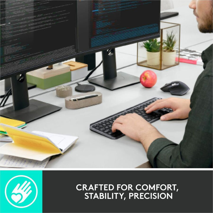 Image of Logitech® MX Keys for Business Wireless Keyboard, Graphite