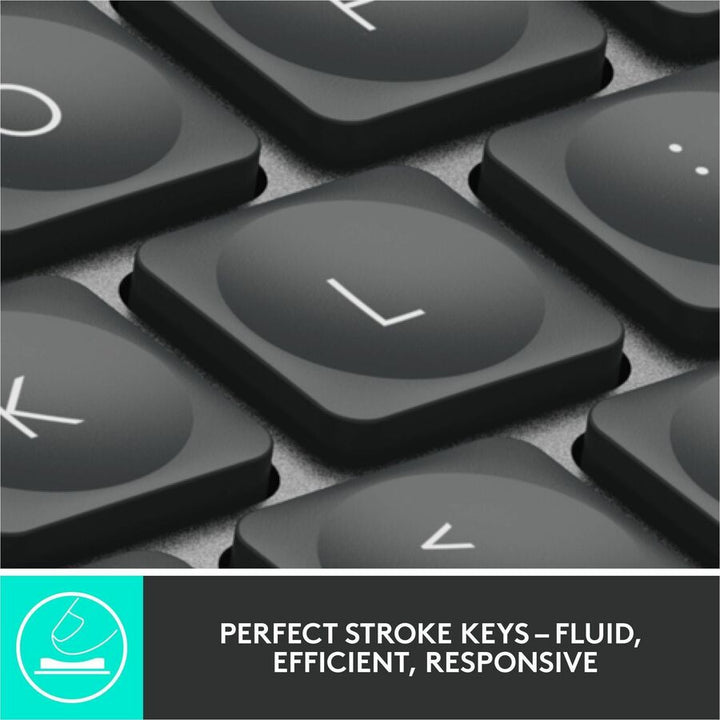 Image of Logitech® MX Keys for Business Wireless Keyboard, Graphite