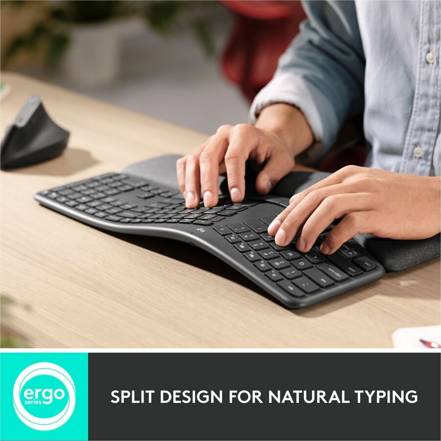 Image of Logitech® Ergo K860 Split Keyboard for Business, Graphite