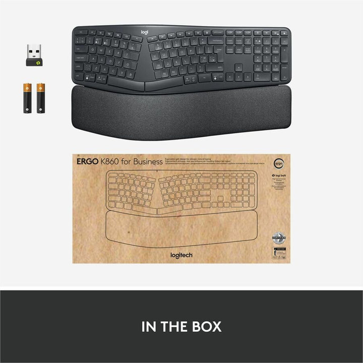 Image of Logitech® Ergo K860 Split Keyboard for Business, Graphite