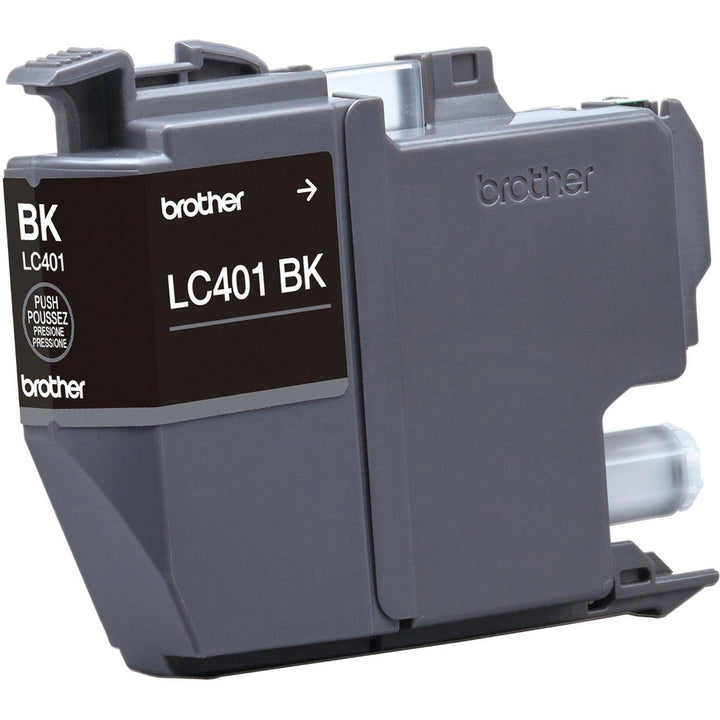 Image of Brother LC401BKS Ink Cartridge, 200 Pages, 1 Each