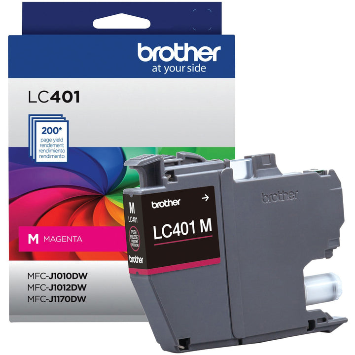 Image of Brother LC401MS Ink Cartridge, 200 Pages, 1 Each