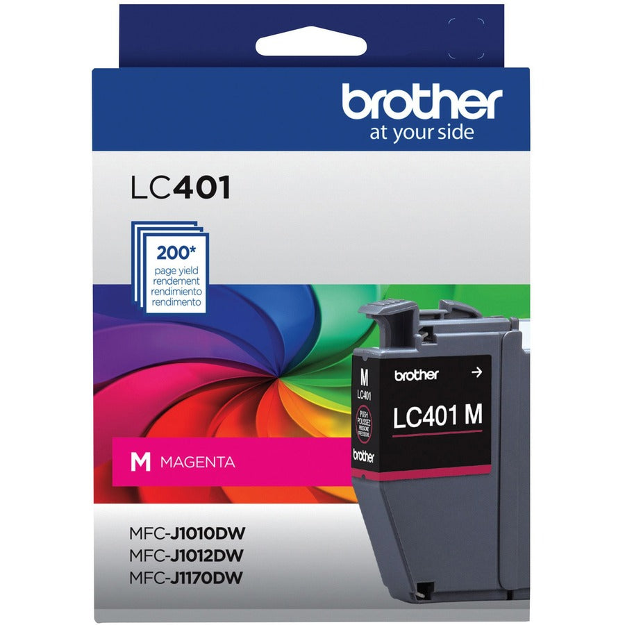 Image of Brother LC401MS Ink Cartridge, 200 Pages, 1 Each