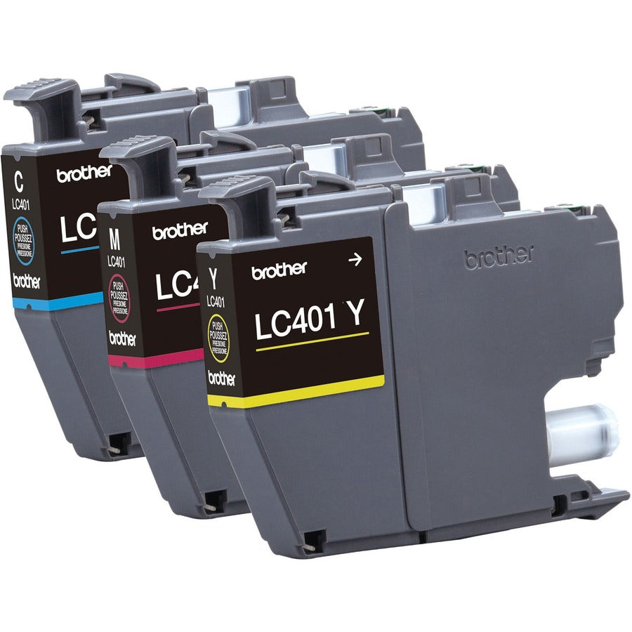 Image of Brother LC4013PKS 3-Pack Ink Cartridges, 200 Pages, 3 / Pack