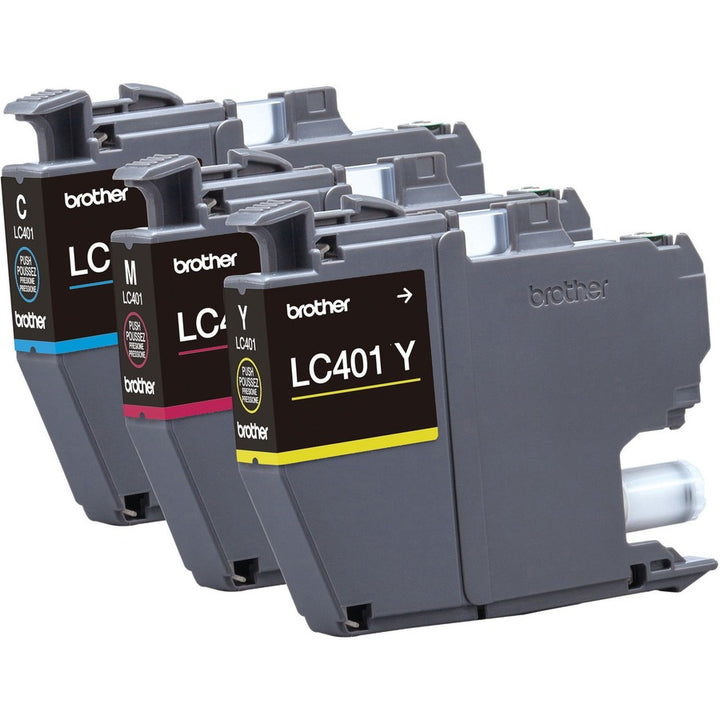 Image of Brother LC4013PKS 3-Pack Ink Cartridges, 200 Pages, 3 / Pack