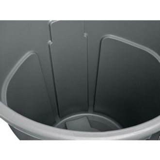 Image of Rubbermaid Commercial Products Brute Container, 20 Gal, 22-1/2"x19-3/8'x35-7/8", BK