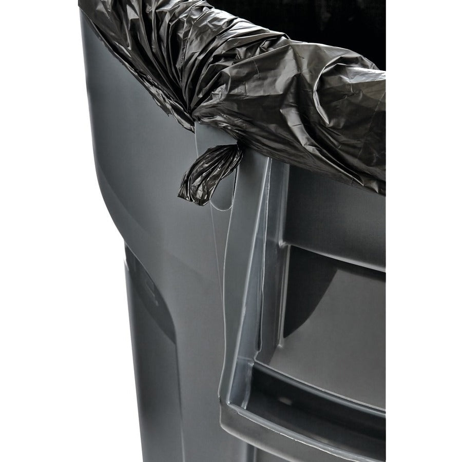 Image of Rubbermaid Commercial Products Brute Container, 20 Gal, 22-1/2"x19-3/8'x35-7/8", BK
