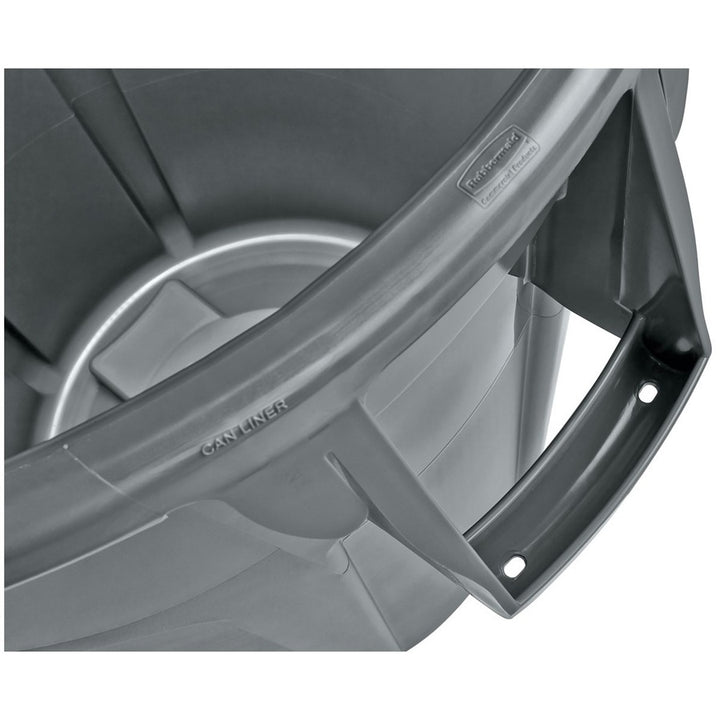 Image of Rubbermaid Commercial Products Brute Container, 20 Gal, 22-1/2"x19-3/8'x35-7/8", BK