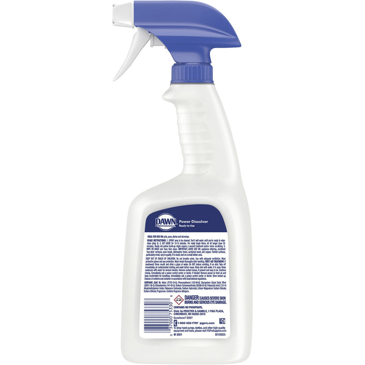 Image of Dawn 75330 Professional Power Dissolver, Ready-To-Use, 32 fl oz (1 quart), Scrub-free, White, 1 Bottle
