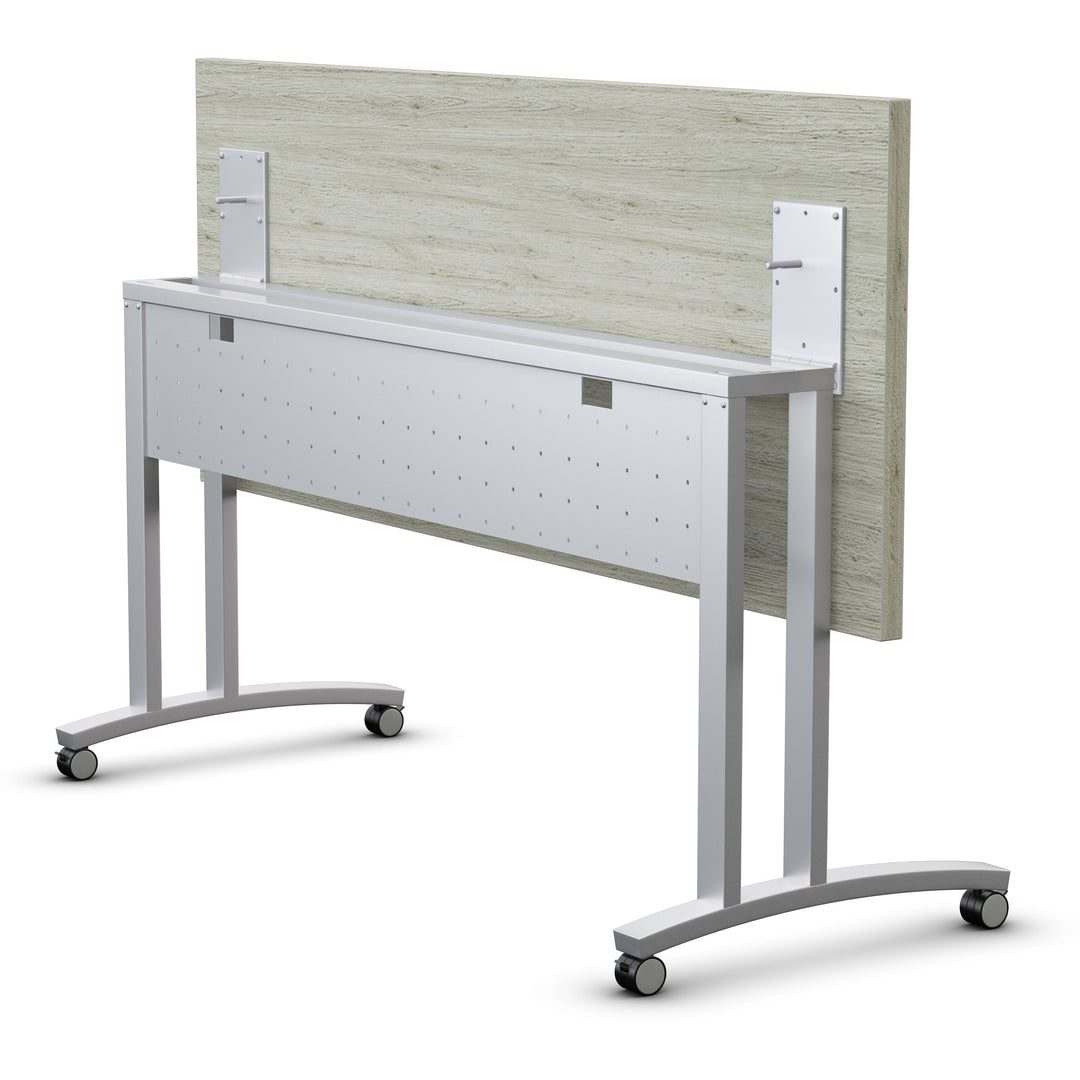 Image of Special-T Beam,w/Modesty Panel,f/60"Flip&Nest Tables,Metallic Silver