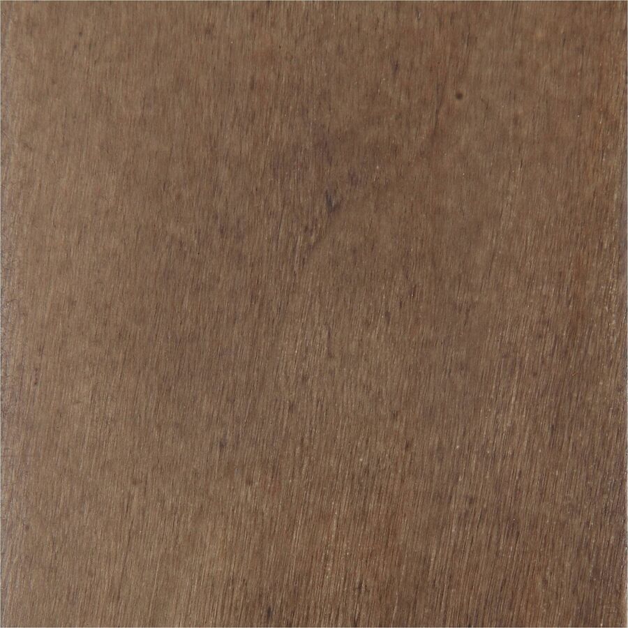 Image of Lorell Hi-Back Exec Chair,26.77"x29.5"x42.91"-45.87",BK/GYWoodgrain