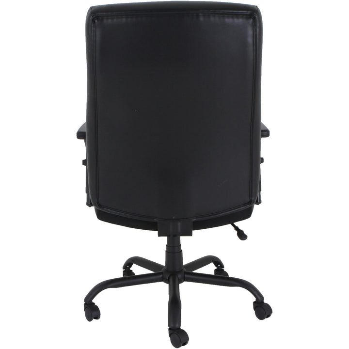 Image of Lorell High-Back Chair,Big&Tall,31-1/8"x20-1/4"x45-1/8"-48-7/8",BK