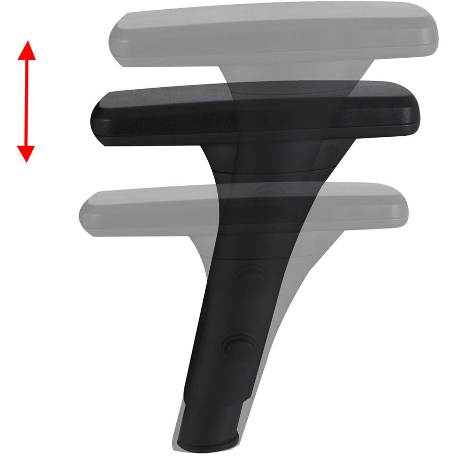 Image of Lorell High-Back Chair,Big&Tall,31-1/8"x20-1/4"x45-1/8"-48-7/8",BK