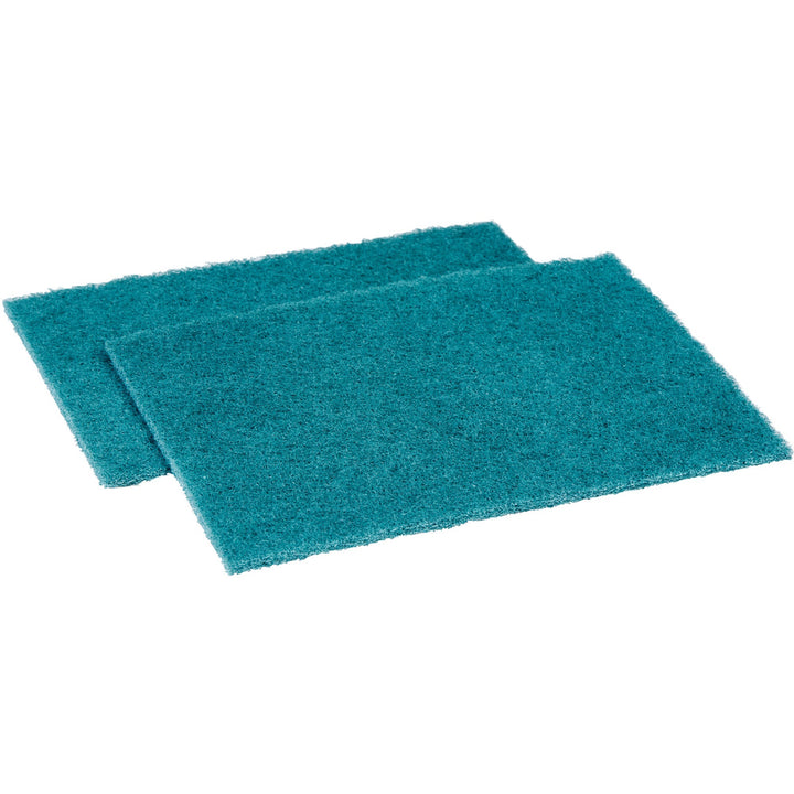 Image of Genuine Joe Scouring Pad,Medium-duty,3-1/2"x3-1/2",20/CT,Green
