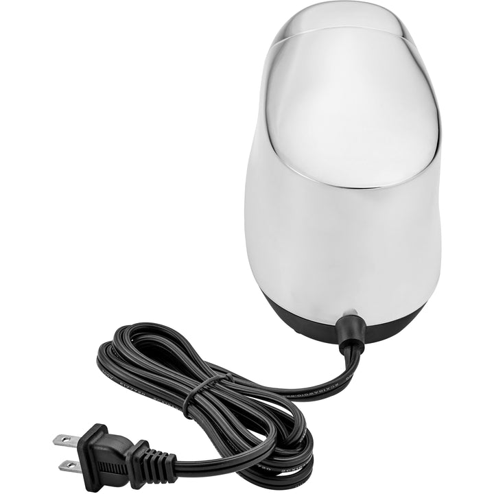 Image of Bostitch® Pencil Sharpener, Electric, Tip Saver, 4"x7-1/2"x5", Chrome
