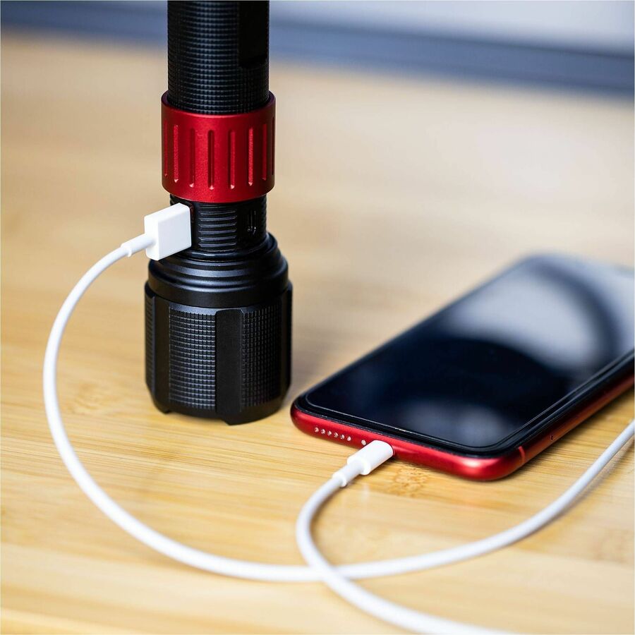 Image of Dorcy Ultra HD 41-4358 Ultra 1000 Lumen USB Rechargeable Flashlight With Powerbank