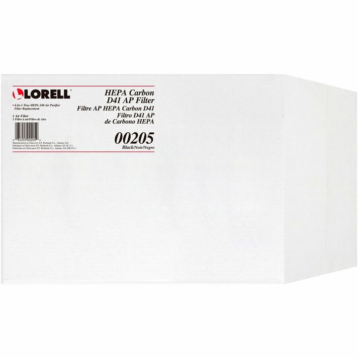 Image of Lorell Filter, 4-Layer, True HEPA, Carbon, 9.8"x1.34"x12.7", BK/WE