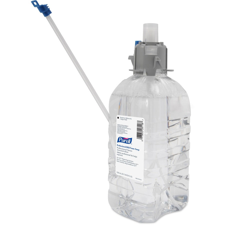 Image of GOJO® Hand Soap, Foam, f/PURELL CXM/CXI/CX, 1500ml, 4/CT, Clear