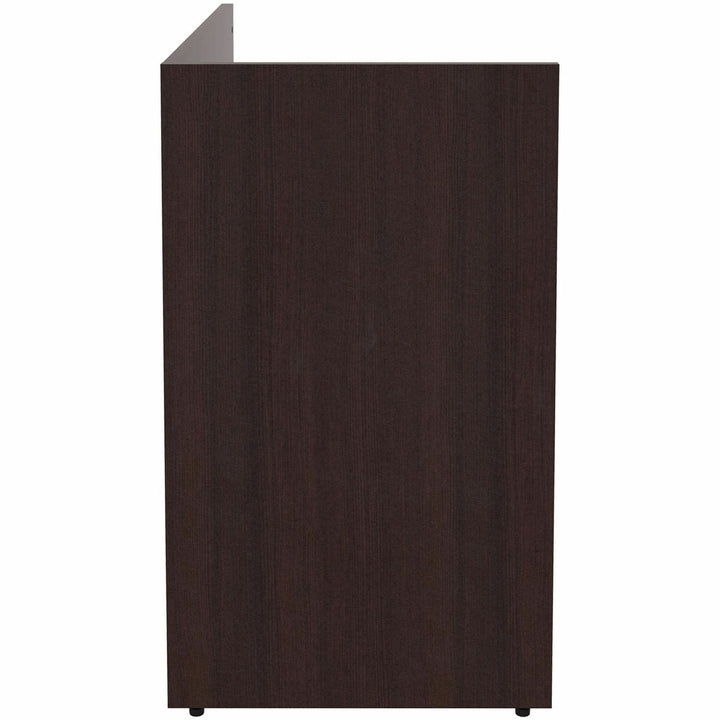 Image of Lorell Reception Return, 42"x24"x41-1/2", Espresso