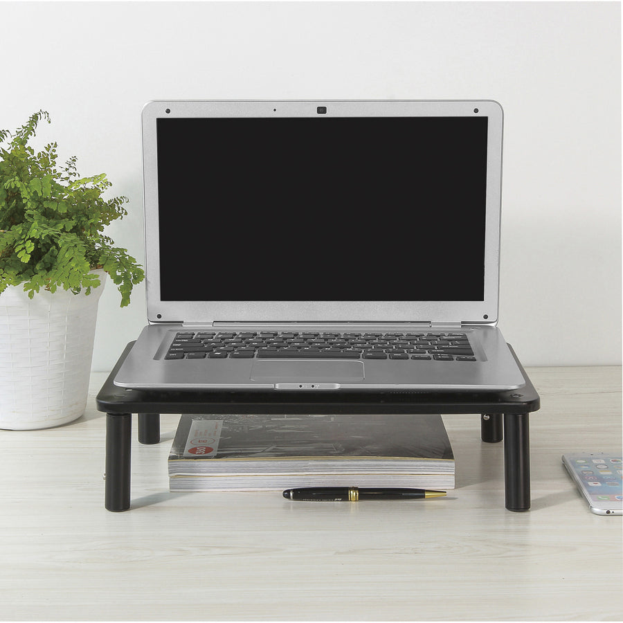 Image of Lorell Device Stand,f/Laptop,Hght-Adj,9-1/4"x14-1/2"x5-1/2",BK