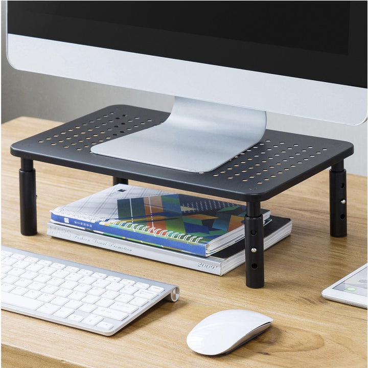 Image of Lorell Device Stand,f/Laptop,Hght-Adj,9-1/4"x14-1/2"x5-1/2",BK