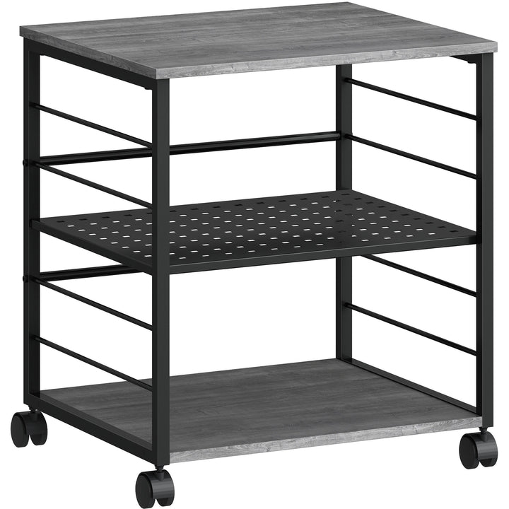 Image of Lorell Machine Stand,Mobile,200 lb Cap,23-5/8"x19-5/8"x26-1/2",CL
